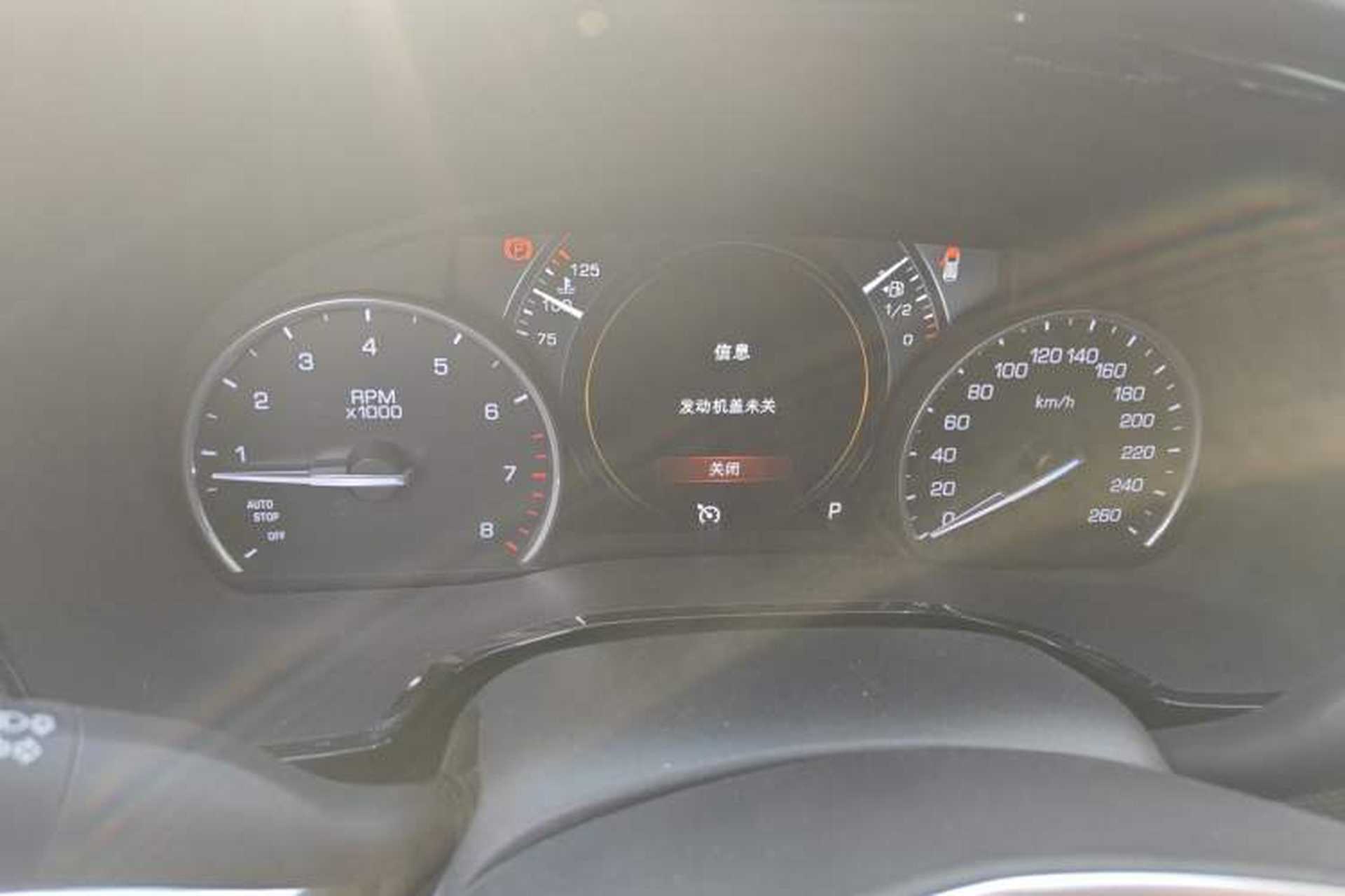 Used Cadillac XT5 2018 28T Four-Wheel Drive Luxury Model Instrument Cluster