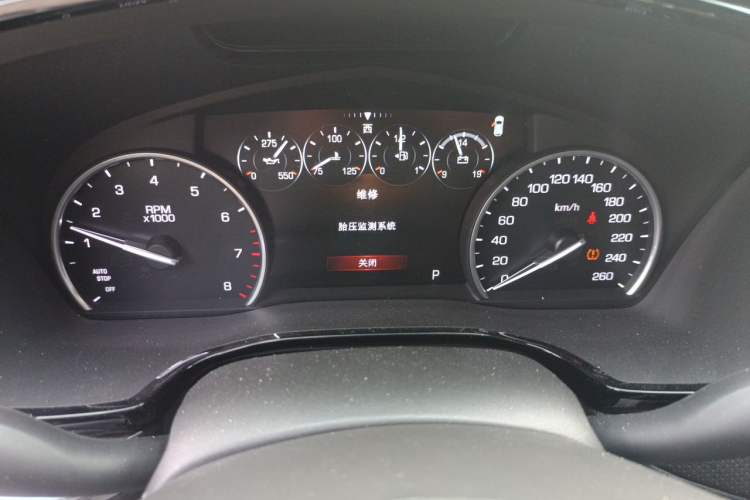 Used Cadillac XT5 2018 25T Luxury Model Instrument Cluster