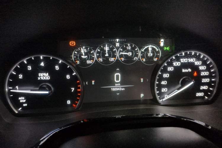 Used Cadillac XT5 2018 25T Luxury Model Instrument Cluster