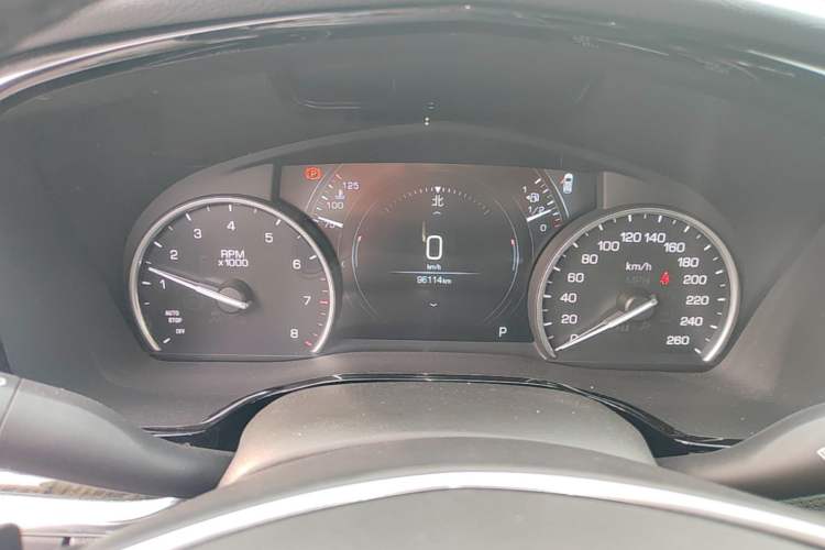 Used Cadillac XT5 2018 28T Four-Wheel Drive Luxury Model Instrument Cluster