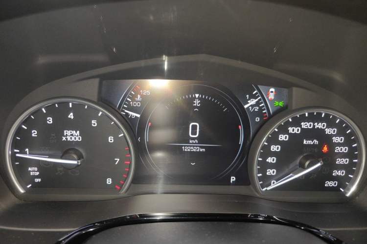 Used Cadillac XT5 2018 28T Four-Wheel Drive Luxury Model Instrument Cluster