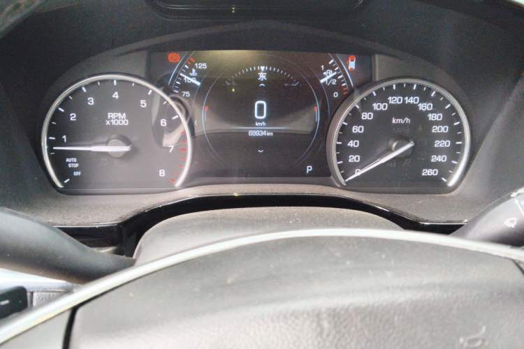 Used Cadillac XT5 2018 25T Luxury Model Instrument Cluster