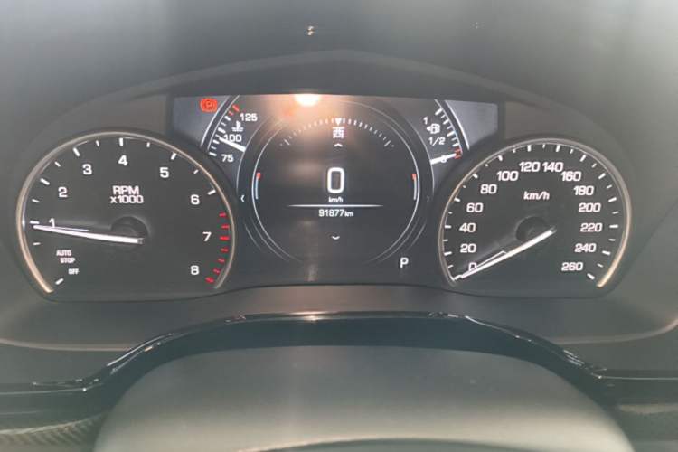 Used Cadillac XT5 2018 28E Four-Wheel Drive Leading Version Instrument Cluster