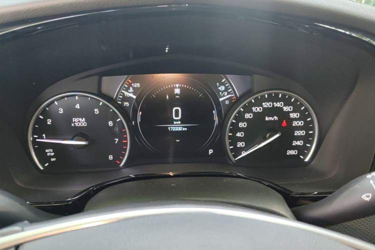 Used Cadillac XT5 2018 28T Four-Wheel Drive Luxury Model Instrument Cluster