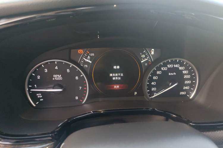 Used Cadillac XT5 2018 28T Four-Wheel Drive Luxury Model Instrument Cluster