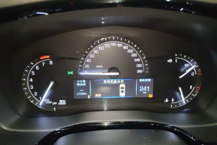 Used Cadillac XT5 2018 28E Four-Wheel Drive Tech Version Instrument Cluster