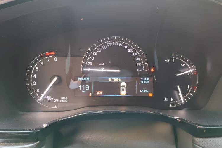 Used Cadillac XT5 2018 28E Four-Wheel Drive Tech Version Instrument Cluster