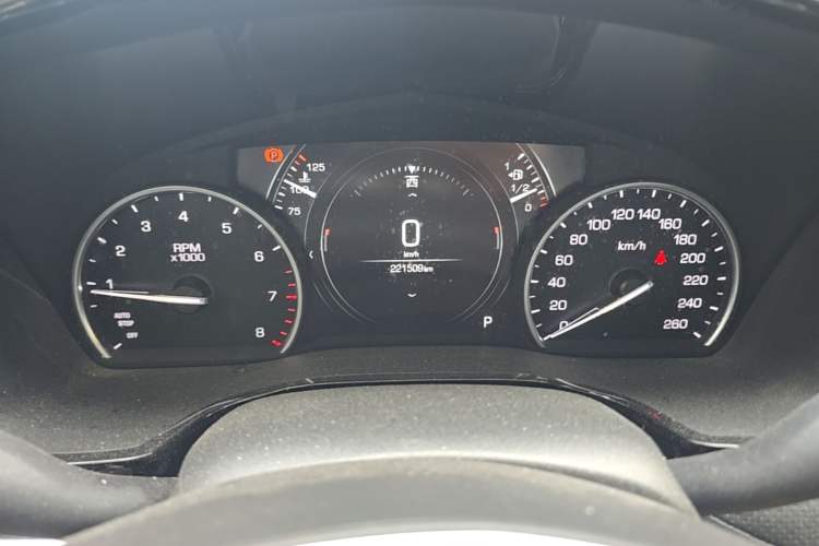 Used Cadillac XT5 2018 25T Luxury Model Instrument Cluster