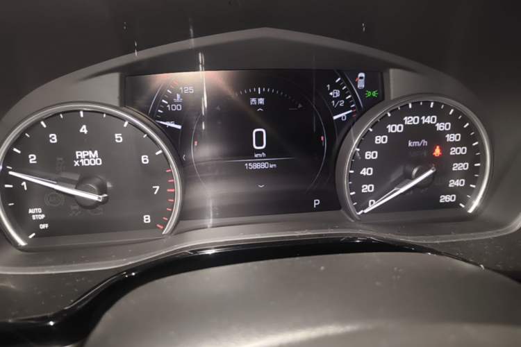 Used Cadillac XT5 2018 28T Four-Wheel Drive Luxury Model Instrument Cluster