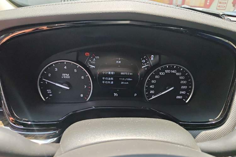 Used Cadillac XT5 2018 28T Four-Wheel Drive Luxury Model Instrument Cluster