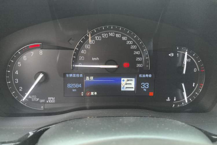Used Cadillac XT5 2018 28E Four-Wheel Drive Tech Version Instrument Cluster