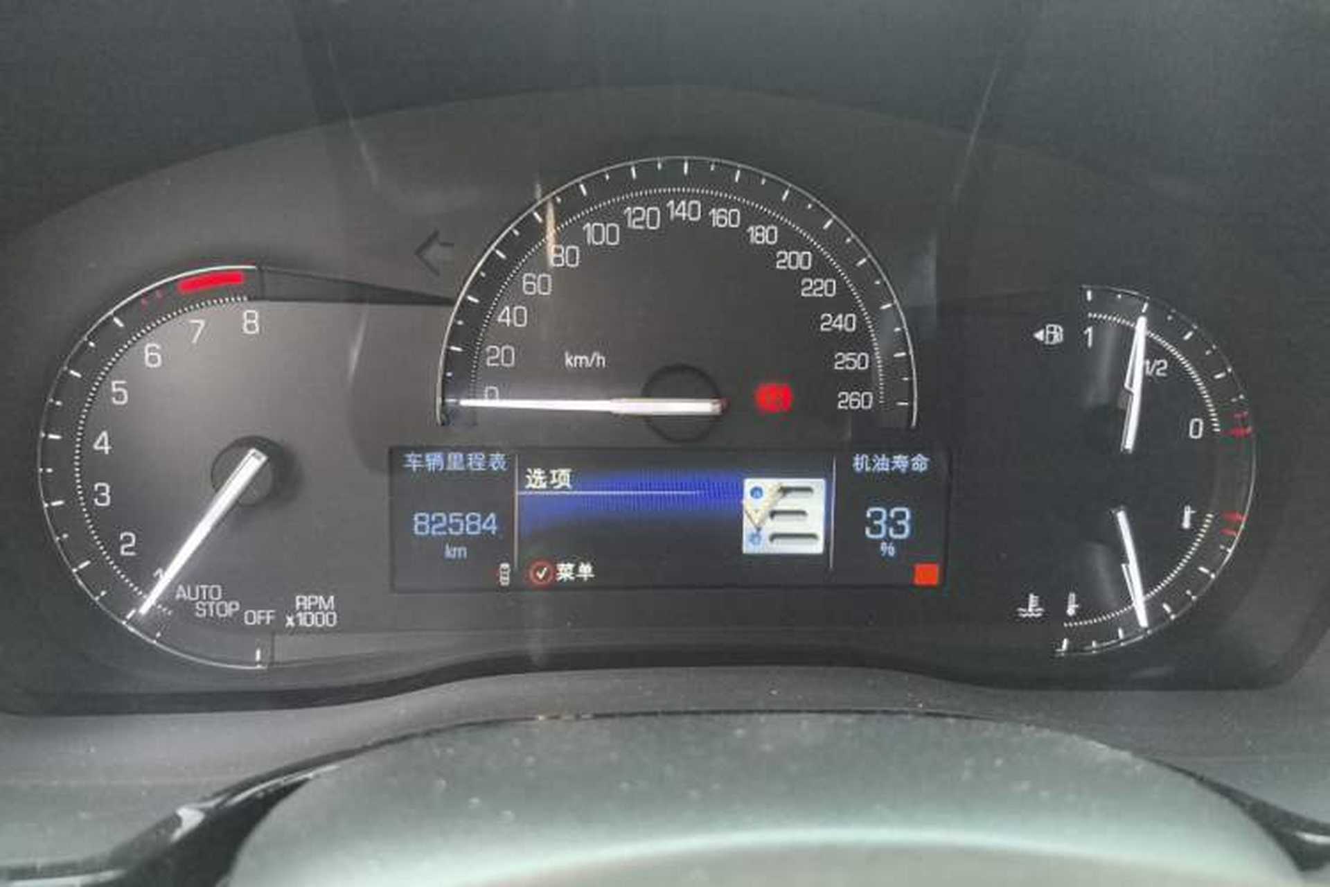 Used Cadillac XT5 2018 28E Four-Wheel Drive Tech Version Instrument Cluster