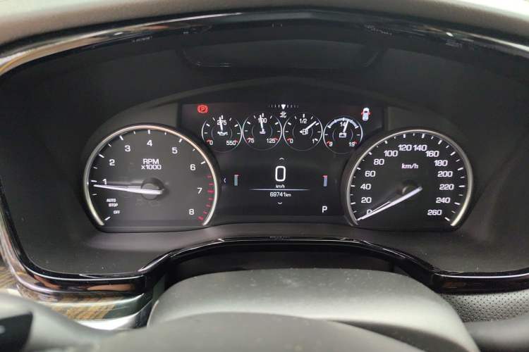 Used Cadillac XT5 2018 28T Four-Wheel Drive Luxury Model Instrument Cluster
