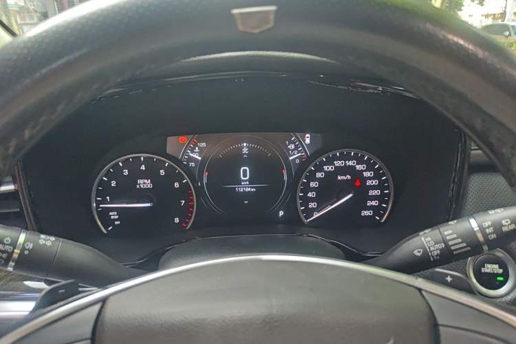 Used Cadillac XT5 2018 28T Four-Wheel Drive Luxury Model Instrument Cluster