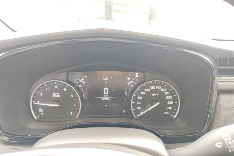 Used Cadillac XT5 2018 28T Four-Wheel Drive Luxury Model Instrument Cluster