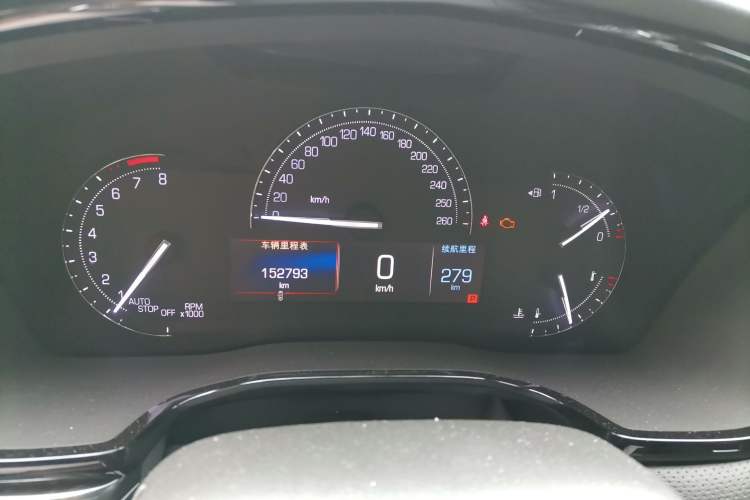 Used Cadillac XT5 2018 28E Four-Wheel Drive Tech Version Instrument Cluster