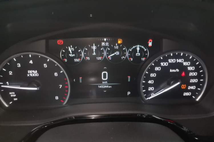 Used Cadillac XT5 2018 28T Four-Wheel Drive Luxury Model Instrument Cluster
