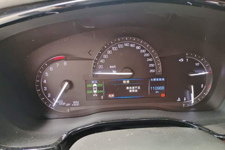 Used Cadillac XT5 2018 28T Four-Wheel Drive Luxury Model Instrument Cluster