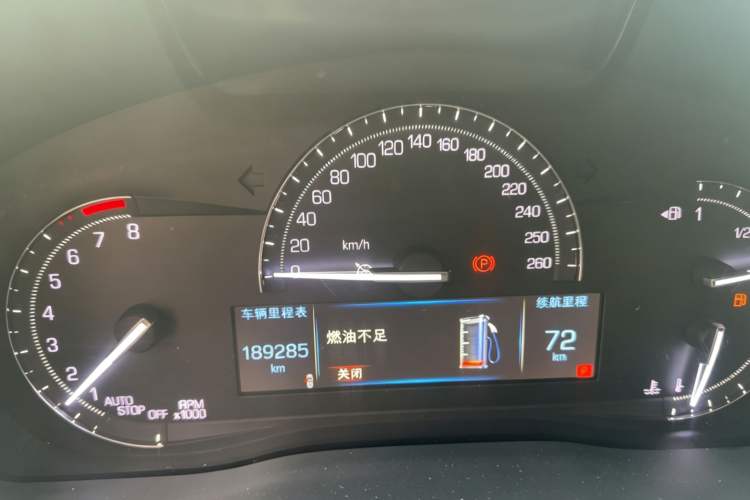 Used Cadillac XT5 2018 28E Four-Wheel Drive Tech Version Instrument Cluster