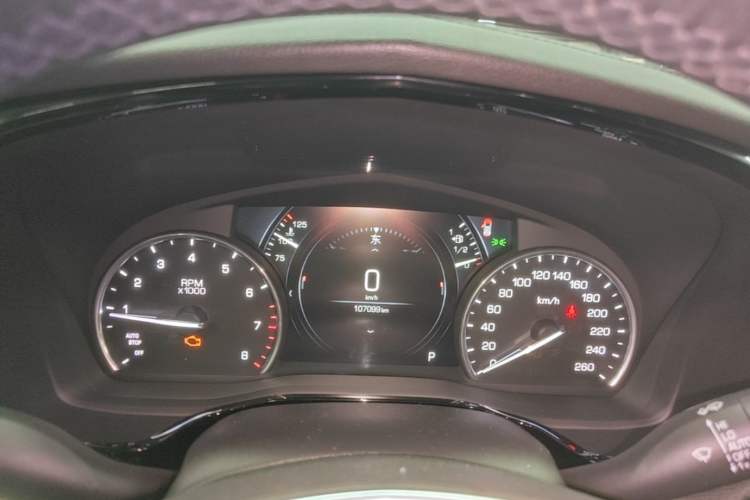 Used Cadillac XT5 2018 28T Four-Wheel Drive Luxury Model Instrument Cluster