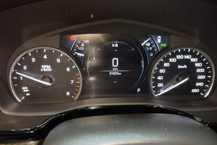 Used Cadillac XT5 2018 28T Four-Wheel Drive Luxury Model Instrument Cluster