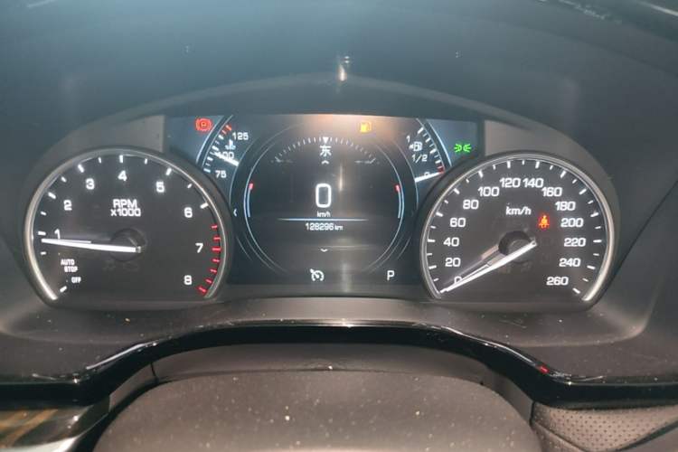 Used Cadillac XT5 2018 28T Four-Wheel Drive Luxury Model Instrument Cluster