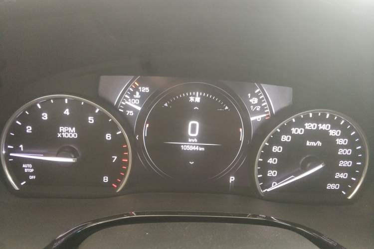 Used Cadillac XT5 2018 25T Luxury Model Instrument Cluster