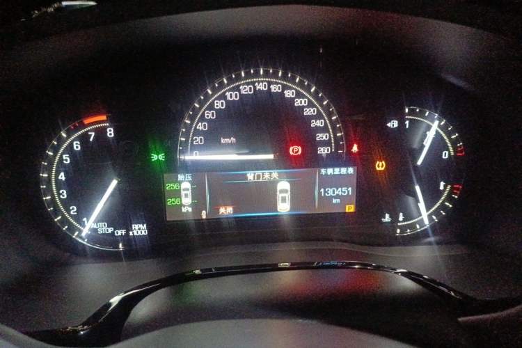 Used Cadillac XT5 2018 28E Four-Wheel Drive Tech Version Instrument Cluster