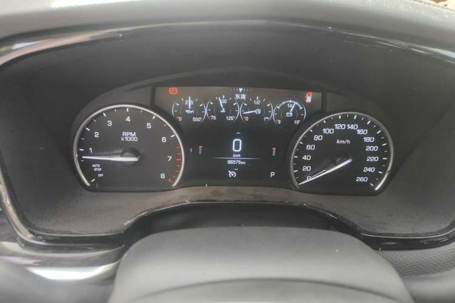 Used Cadillac XT5 2018 28T Four-Wheel Drive Luxury Model Instrument Cluster