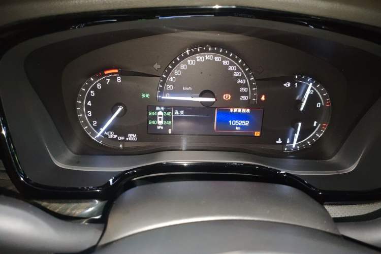 Used Cadillac XT5 2018 28E Four-Wheel Drive Tech Version Instrument Cluster