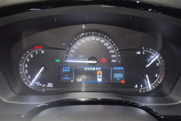 Used Cadillac XT5 2018 28E Four-Wheel Drive Tech Version Instrument Cluster