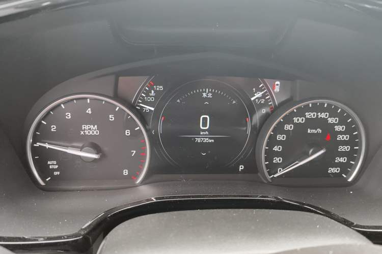 Used Cadillac XT5 2018 28T Four-Wheel Drive Luxury Model Instrument Cluster