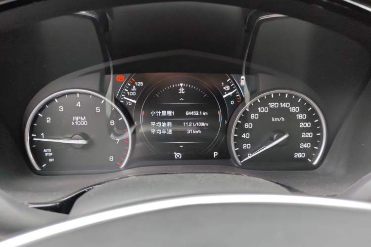 Used Cadillac XT5 2018 28T Four-Wheel Drive Luxury Model Instrument Cluster