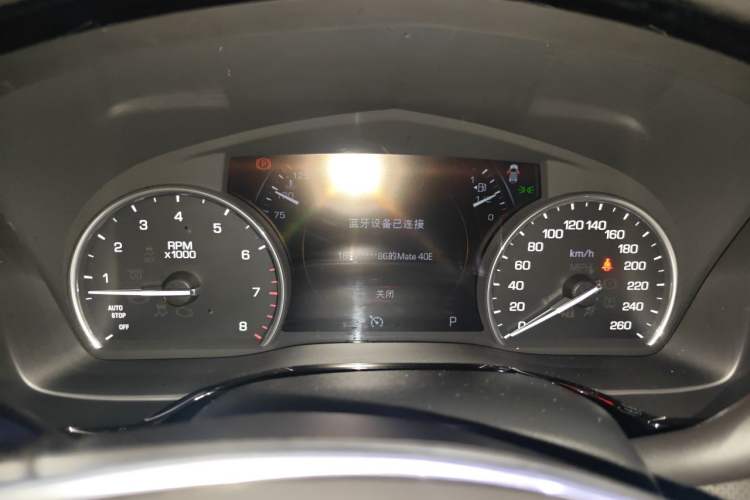Used Cadillac XT5 2018 28T Four-Wheel Drive Luxury Model Instrument Cluster