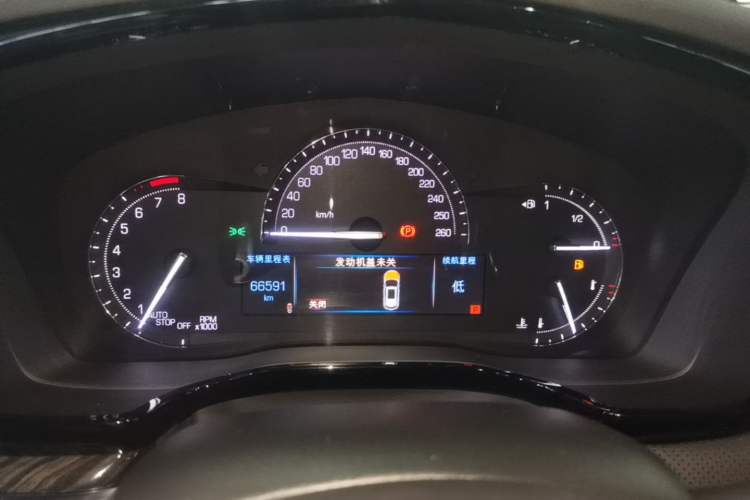 Used Cadillac XT5 2018 28E Four-Wheel Drive Tech Version Instrument Cluster