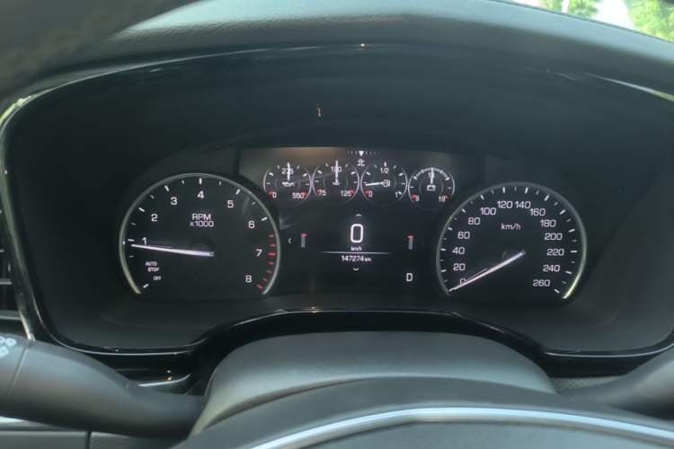 Used Cadillac XT5 2018 28T Four-Wheel Drive Luxury Model Instrument Cluster