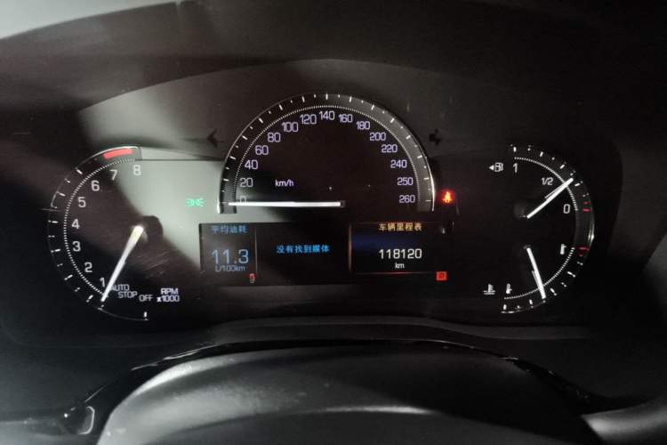 Used Cadillac XT5 2018 28E Four-Wheel Drive Tech Version Instrument Cluster