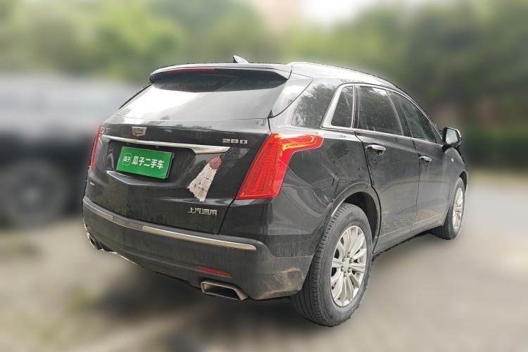 Used Cadillac XT5 2018 28E Four-Wheel Drive Tech Version Rear Right 45 Deg