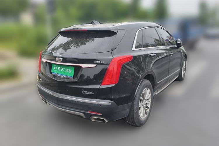 Used Cadillac XT5 2018 28T Four-Wheel Drive Luxury Model Rear Right 45 Deg