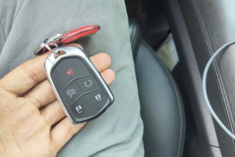 Used Cadillac XT5 2018 25T Luxury Model Vehicle Key