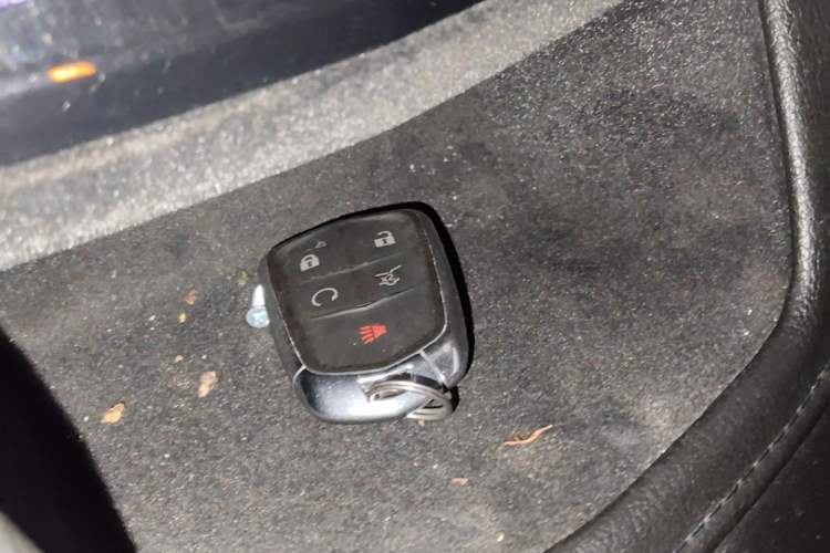 Used Cadillac XT5 2018 28E Four-Wheel Drive Leading Version Vehicle Key