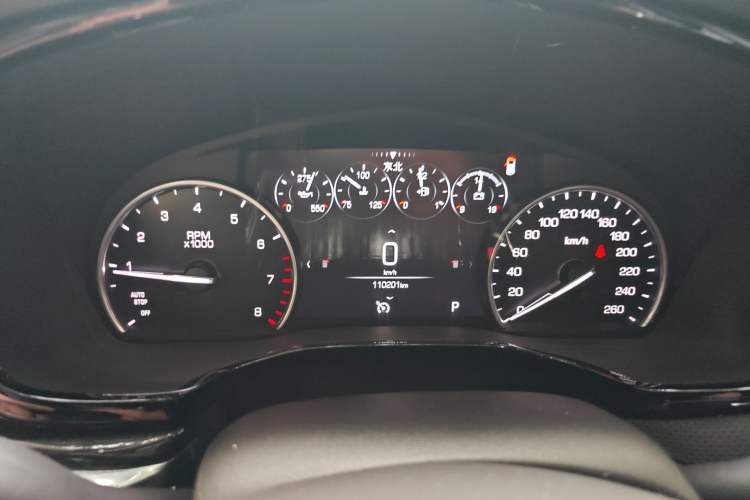 Used Cadillac XT5 2018 28T Four-Wheel Drive Luxury Model Instrument Cluster