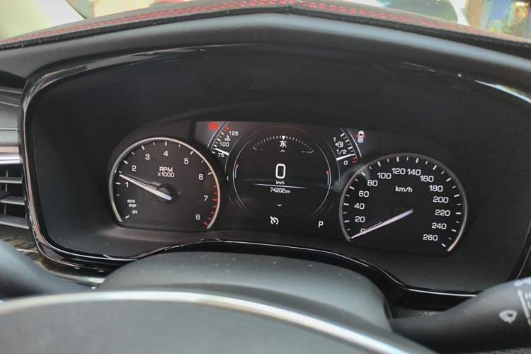 Used Cadillac XT5 2018 28T Four-Wheel Drive Luxury Model Instrument Cluster