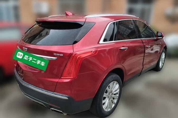 Used Cadillac XT5 2018 28E Four-Wheel Drive Tech Version Rear Right 45 Deg