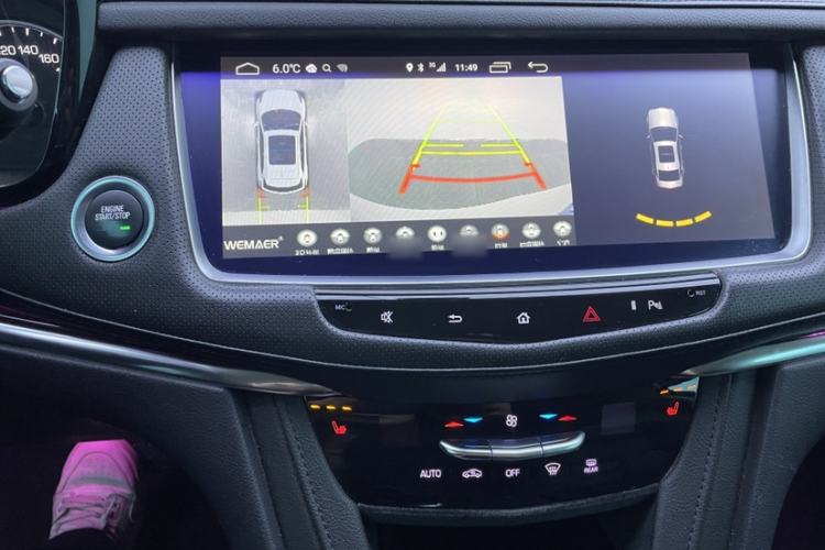 Used Cadillac XT5 2018 25T Luxury Model Audio And AC Panel