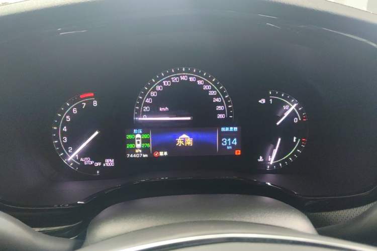 Used Cadillac XT5 2018 28E Four-Wheel Drive Tech Version Instrument Cluster