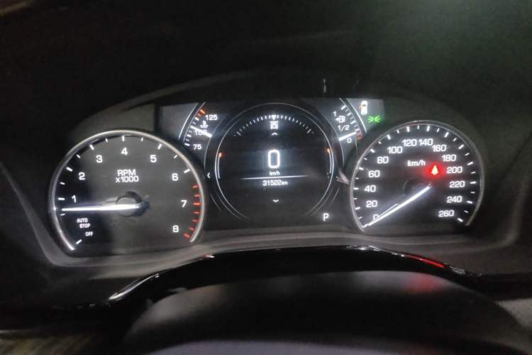 Used Cadillac XT5 2018 25T Luxury Model Instrument Cluster