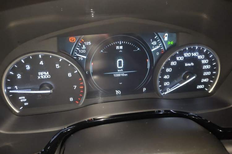 Used Cadillac XT5 2018 25T Luxury Model Instrument Cluster