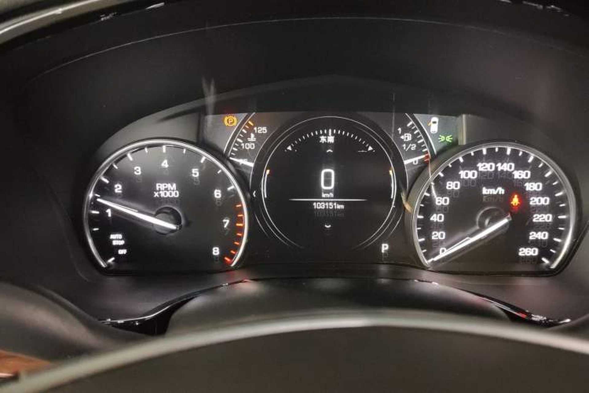 Used Cadillac XT5 2018 25T Luxury Model Instrument Cluster