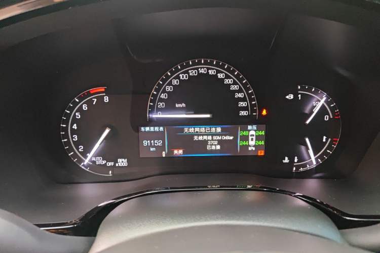 Used Cadillac XT5 2018 28E Four-Wheel Drive Tech Version Instrument Cluster